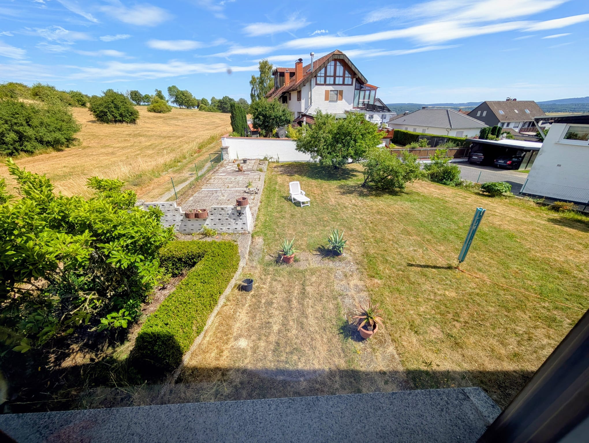garten von oben nicht schön